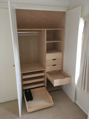 Fitted wardrobes